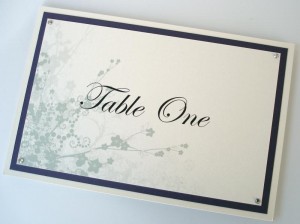 Clarence Purple and Ivory Table Name
